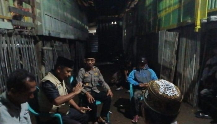 Pasca Pemanahan di Lambu, Kapolsek dan Camat Himbau Warga Desa Melayu Jaga Kondusivitas