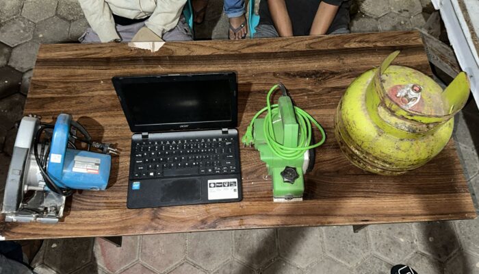 Tim Opsnal Polsek Asakota Ungkap Kasus Pembobolan Rumah, Dua Pemuda Diamankan