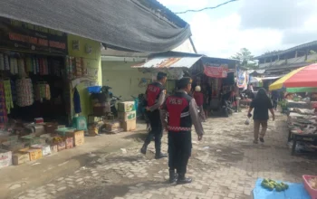 Operasi Ketupat Rinjani 2026: Polres Lobar Amankan Pasar Gerung