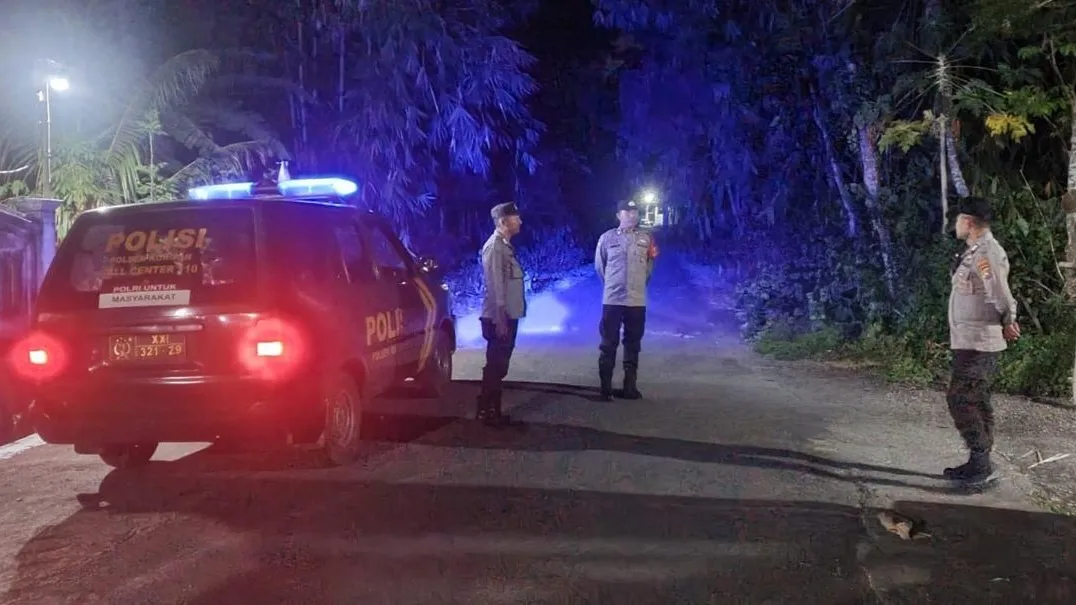 Polsek Kuripan Bergerak Tengah Malam, Pastikan Warga Tidur Nyenyak Tanpa Gangguan Pencurian