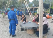 Menjaga Keamanan Pesisir, Sat Polairud Polres Lombok Barat Intensifkan Patroli dan Edukasi di Pantai Senggigi