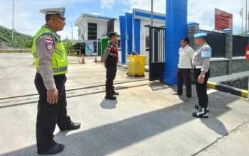 Waspada Kejahatan 3C, Polsek Sekotong Perketat Penjagaan Depot LPG Lombok Barat