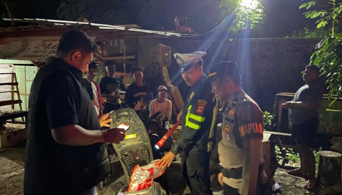 Patroli Blue Light Gabungan Piket Polres Bima Kota, Cegah Aksi 3C dan Gangguan Kamtibmas