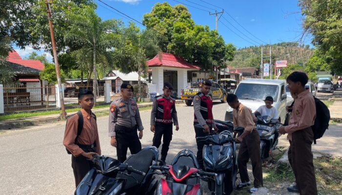 Cegah Gangguan Kamtibmas, Sat Samapta Polres Bima Kota Gelar Patroli Dialogis