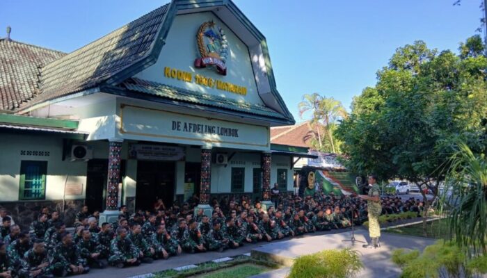 Jam Komandan Jadi Momentum Perkuat Integritas Prajurit Kodim