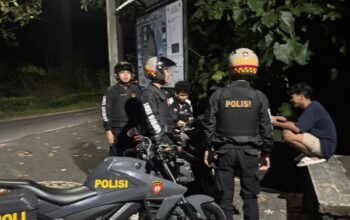 Antisipasi Aksi 3C, Tim Perintis Presisi Lombok Barat Sisir Titik Rawan di Malam Hari