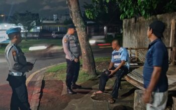 Giat Patroli Dialogis Polsek Labuapi Jaga Kamtibmas Malam