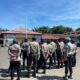 Propam Polres Dompu Lakukan Pengecekan Personel Pengamanan Aksi Unjuk Rasa