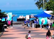 Polsek Batulayar Amankan Kegiatan Trekking Komunitas di Senggigi