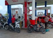 Polsek Labuapi Pantau Stok BBM di SPBU Lombok Barat