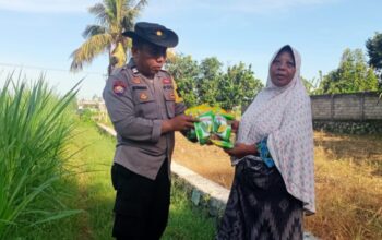 Polsek Labuapi Perkuat Ketahanan Pangan di Desa