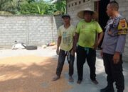 Bhabinkamtibmas Labuapi Dampingi Petani Jaga Ketahanan Pangan