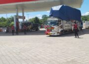 Waspada Kriminalitas 3C, Polres Lombok Barat Perketat Penjagaan di SPBU Labuan Tereng