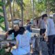 Patroli Wisata Polsek Gangga, Jaga Keamanan Pengunjung dan Antisipasi Cuaca Buruk di Kawasan Pantai