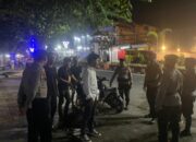 Personel Ton Dalmas I Sat Samapta Polres Bima Kota Laksanakan Patroli Malam Antisipasi Kejahatan 3C