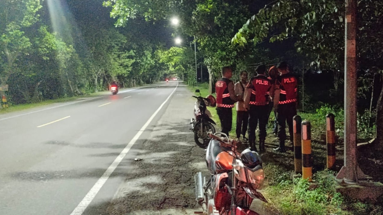 Patroli Dialogis Polres Lombok Barat Jaga Kamtibmas Gerung