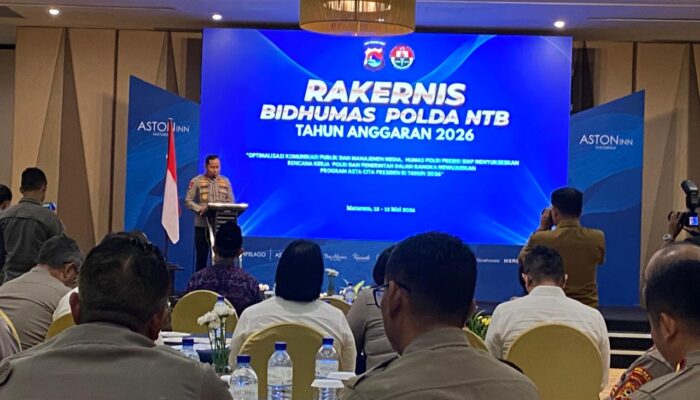 Humas Polres Bima Kota Ikuti Rakernis Bidhumas Polda NTB di Mataram