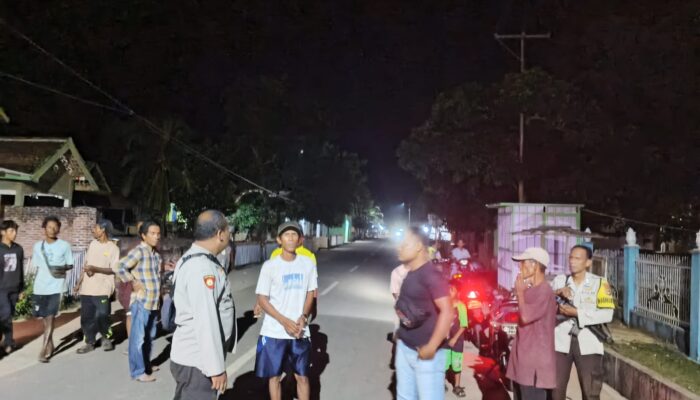 Sapa Warga dan Pemuda, Polisi Sampaikan Pesan Kamtibmas Cegah 3C dan Miras