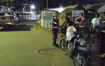 Polres Lombok Barat Sosialisasi Inovasi KEMOS Lewat Patroli