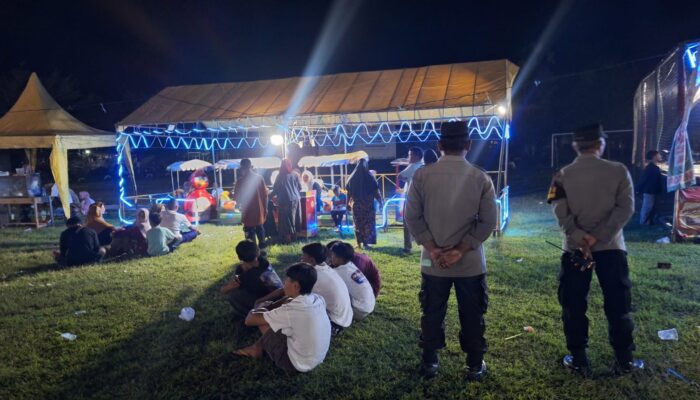 Sinergi TNI-Polri Jaga Pasar Malam UMKM di Lombok Barat, Beri Rasa Aman di Tengah Perputaran Ekonomi