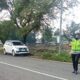 Satlantas Polres Bima Kota Laksanakan Rawan Pagi dan Strong Point di Sejumlah Titik Keramaian