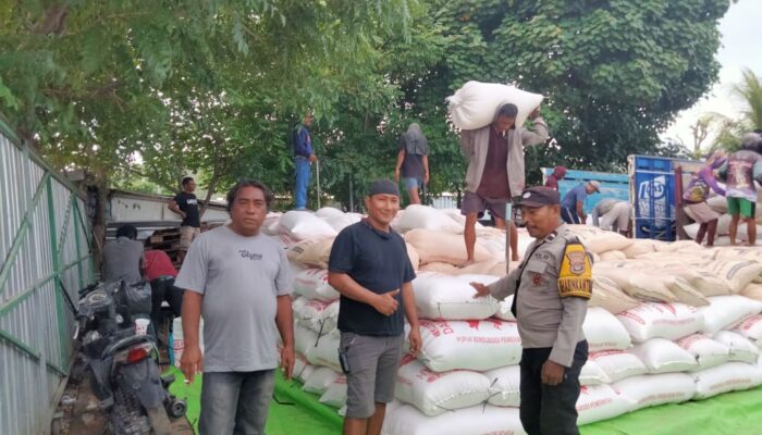 Polres Bima Kota Monitoring Gudang Jagung untuk Dukung Ketahanan Pangan Nasional