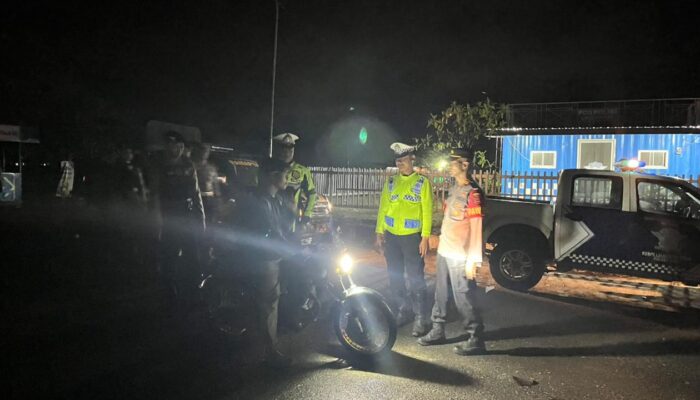Optimalkan Patroli Malam, Satlantas Polres Bima Kabupaten Cegah Aksi Balapan Liar dan Potensi Guankamtibmas Lainya
