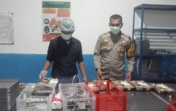 Polres Bima Kota Monitoring Dapur Gizi, Pastikan Program MBG Berjalan Aman dan Lancar
