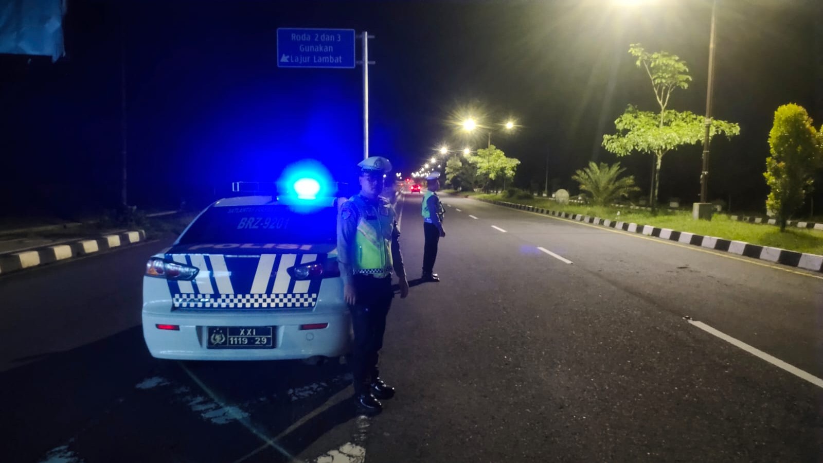 Polisi Amankan Jalur Bypass BIL Lobar dari Aksi Balap Liar