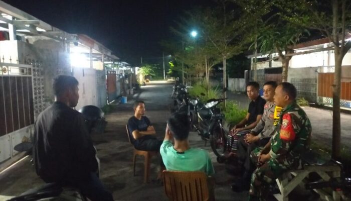Patroli Malam TNI-Polri Hadirkan Rasa Aman Warga Kuranji Dalang