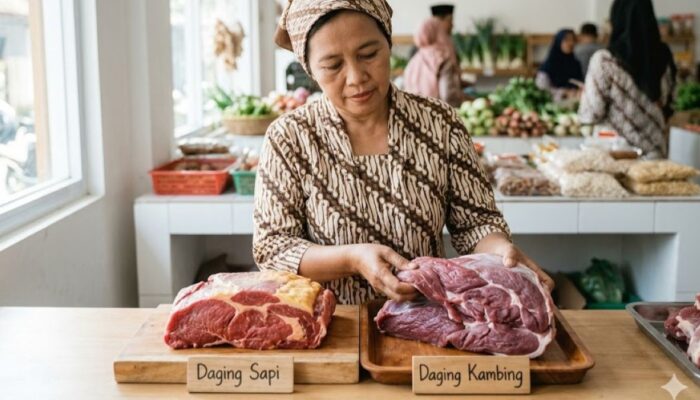Cara Membedakan Daging Sapi dan Kambing dengan Cepat