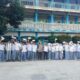 Bhabinkamtibmas Lenek Pesiraman Amankan Kelulusan Siswa SMK Majidi, Berikan Himbauan Kamtibmas