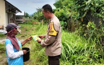 Cara Polsek Labuapi Gerakkan Warga Lombok Barat Mandiri Pangan