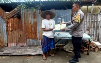 Dukung Ketahanan Pangan, Polsek Labuapi Edukasi Warga Telagawaru
