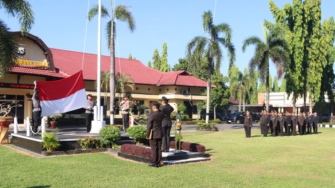 Hari Lahir Pancasila 2026: Polres Lombok Barat Tegakkan Nilai Luhur