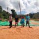 BHABINKAMTIBMAS DESA CEMPI JAYA LAKUKAN PEMANTAUAN HASIL PANEN JAGUNG WARGA