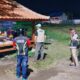 Malam Hari, Aparat Pantau Kondisi Pantai Bintaro
