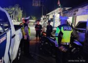 SAT LANTAS POLRES DOMPU GELAR BLUE LIGHT PATROL DAN REKAYASA LALU LINTAS, WUJUDKAN KAMSELTIBCAR LANTAS YANG AMAN DAN KONDUSIF