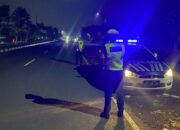 Aksi Satlantas Polres Lombok Barat Patroli Bypass BIL 2