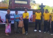 Wujud Nyata Toleransi, Polres Lombok Barat Gelar Aksi Bhakti Sosial di Pura Segare Lingsar Sambut Hari Bhayangkara ke-80