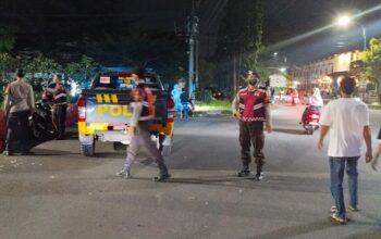 Polres Lombok Barat Sosialisasikan Layanan Darurat KEMOS 110