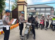 Tingkatkan Disiplin Anggota, Sipropam Polres Bima Kota Laksanakan Gaktibplin