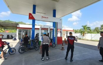 Pasca Penyesuaian Harga BBM, Polsek Sekotong Pastikan Pasokan Aman