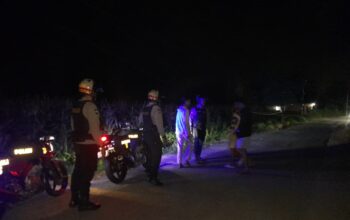 Tekan Kriminalitas 3C, Sat Samapta Polres Lombok Barat Intensifkan Patroli