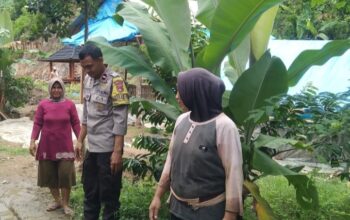 Ketahanan Pangan Polsek Lembar Ajak Warga Manfaatkan Lahan