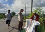 Wujudkan Kemandirian Pangan Desa, Polsek Gerung Kawal Pemanfaatan Lahan Tidur di Lombok Barat