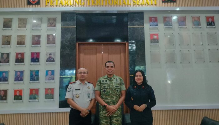 Kodim 1606 Mataram Pererat Sinergi Bersama Jajaran Pemasyarakatan Lombok