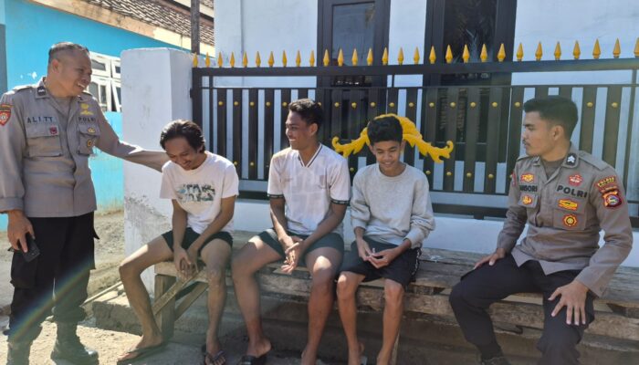 Sat Binmas Polres Bima Kota Gelar Cooling System, Ajak Remaja Kelurahan Sarae Jauhi Penyalahgunaan Narkoba