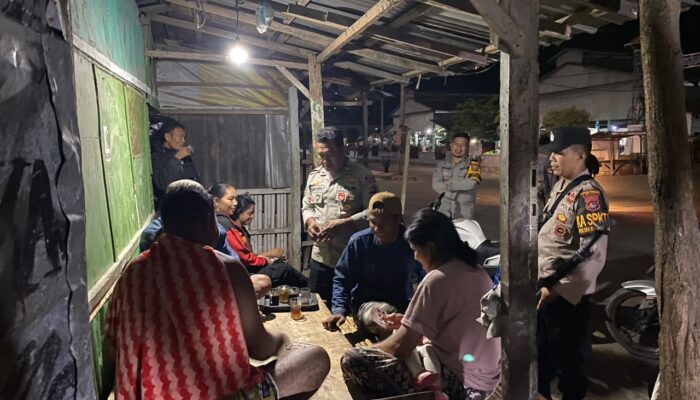 Patroli Blue Light Polsek Rasanae Barat Intensif Digelar, Antisipasi Gangguan Kamtibmas di Wilayah Hukum Polsek Rasbar