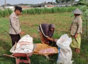 Dorong Kemandirian Pangan di Lombok Barat, Bhabinkamtibmas Karang Bongkot Sambangi Warga